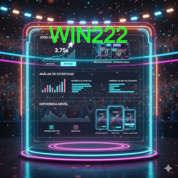 Jogue Crash e ganhe alto na WIN222!