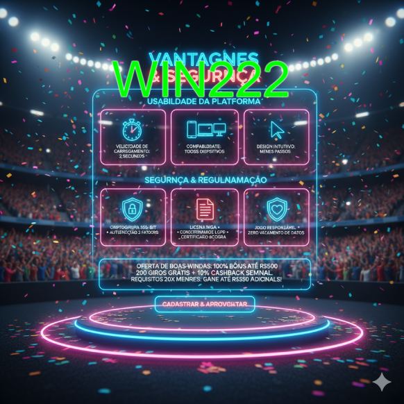 Cassino WIN222, Seguro, Promoções